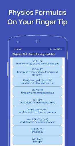 Physics Calculator: Physics Problem Solver screenshot 4