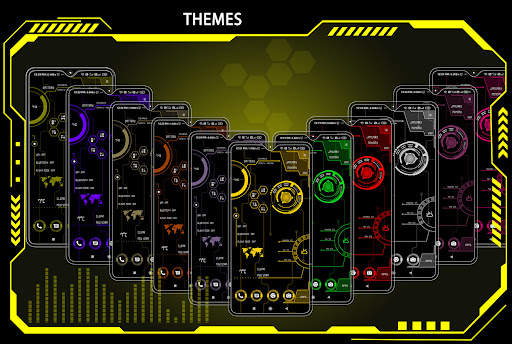 Hi-tech Circuit Launcher screenshot 2