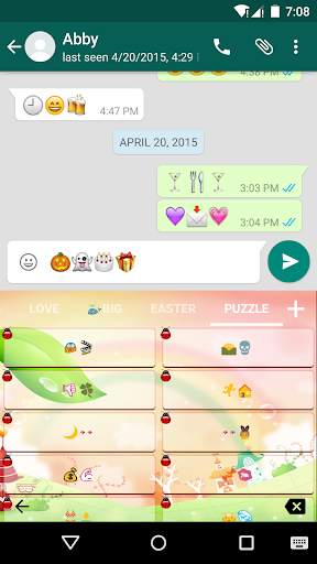 Rainbow Ladybug Emoji Keyboard screenshot 4
