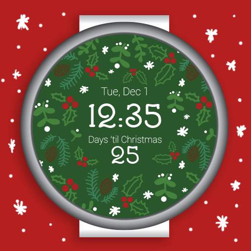 Christmas Countdown Watch Face screenshot 1
