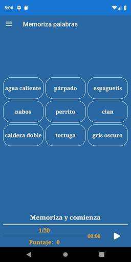 Juegos de memoria screenshot 16