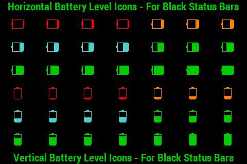 BN Pro Battery Level Icons screenshot 1