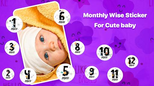 Baby Photo Editor:Precious Baby Milestone Pictures screenshot 4