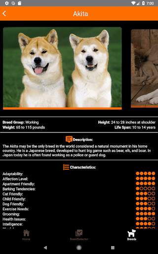 Dogipedia - Dog breed selector and list of breeds screenshot 10