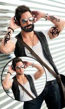 Man Hairstyle Tattoo Editor screenshot 7