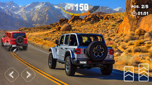 Jeep Racing - Prado Jeep Game screenshot 5
