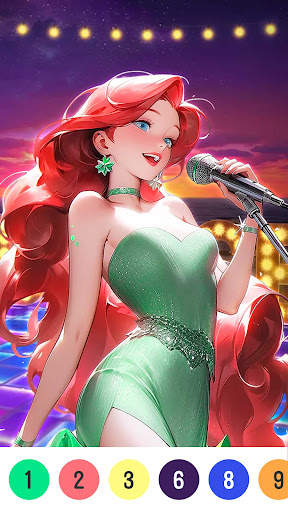 Coloring by number screenshot 5