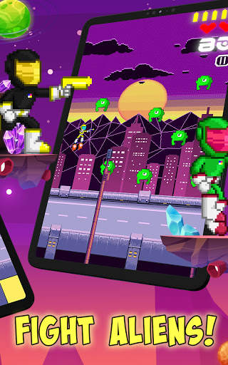 Hop Shot: Alien Attack Game - 2D Space Shooter screenshot 8