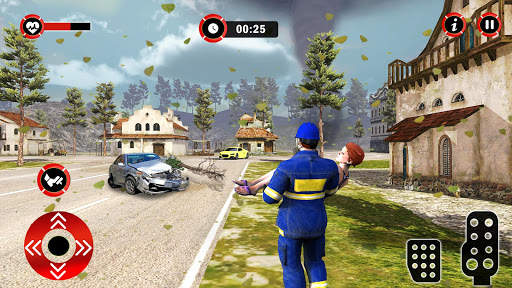 Hurricane Rescue Simulator 2018 - Ambulance Rescue screenshot 2