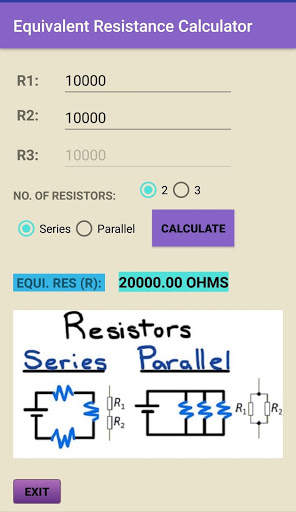 Equivalent Resistance Calculator screenshot 5