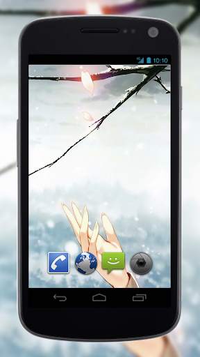 Fan Live Wallpaper of Sakuya Izayoi screenshot 2