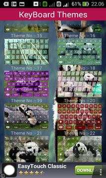 Tema Keyboard Panda Lucu screenshot 5