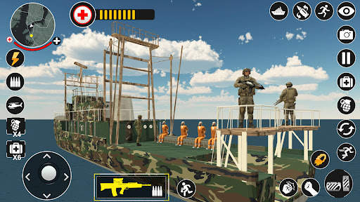Army Prison Transport Ship Gam screenshot 5