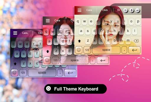 Jisoo Blackpink Theme keyboard screenshot 2