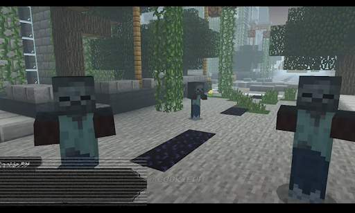 mutant zombie mod minecraft pe screenshot 2