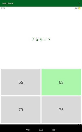Math Game screenshot 12