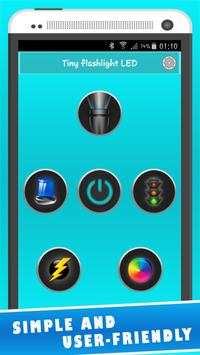 Tiny flashlight LED PRO screenshot 4