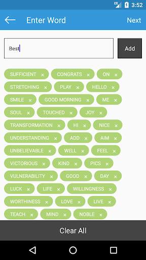 Word Cloud Art Generator screenshot 3