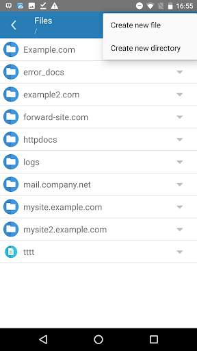 Plesk Mobile screenshot 2