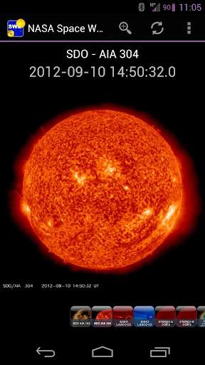 NASA Space Weather screenshot 1