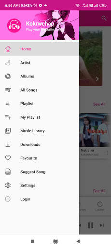 Kokborok online mp3 player of Tripura. screenshot 4