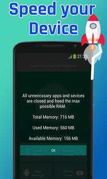 Speed Ram Clean Master(Boost) screenshot 5
