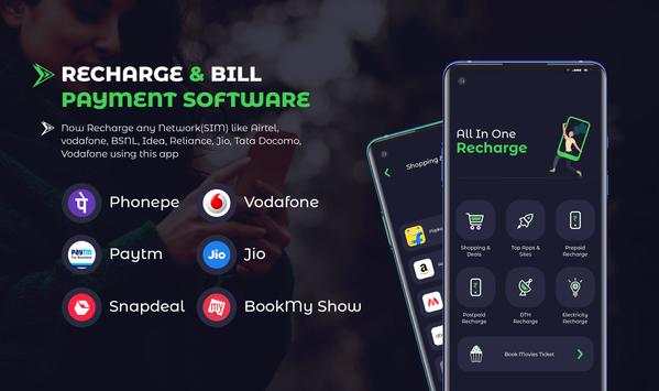 All in One Mobile Recharge & Shopping screenshot 1