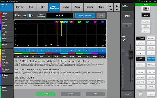 TouchMix-30 Control 8 تصوير الشاشة
