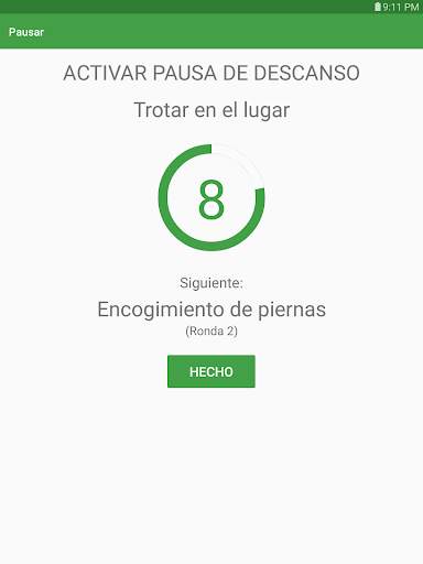 Entrenamientos de Abdominales screenshot 10