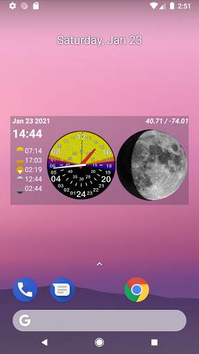 Sunrise Clock Widget screenshot 8