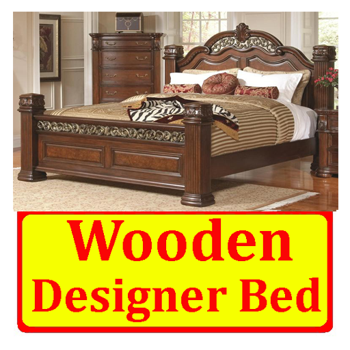 Wooden Designer Bed иконка
