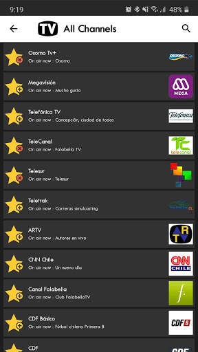 Chile TV Guide 6 تصوير الشاشة