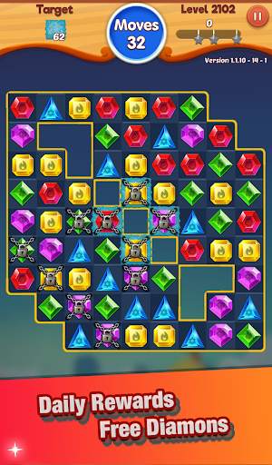 Jewels Crush : Match-3 screenshot 2