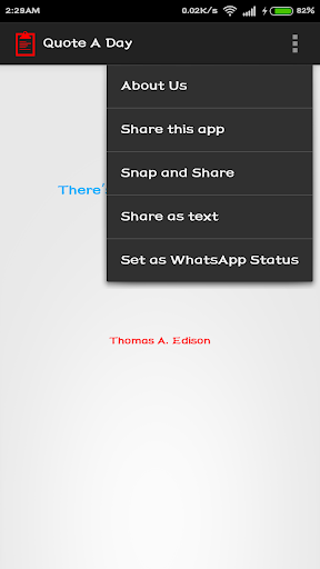 Quote A Day screenshot 2