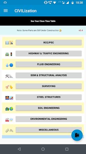 Civil Engineering App 1 تصوير الشاشة