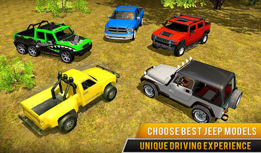 Offroad Jeep Truck Driving: Jeep Racing Games 2019 screenshot 8