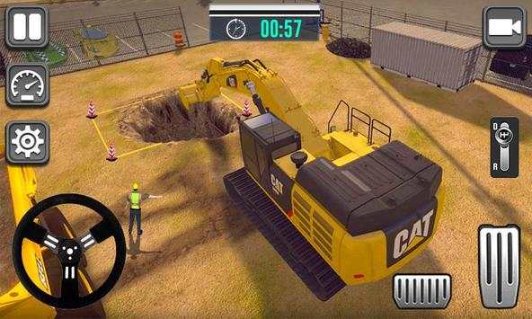 City Construction 3D - Excavator Driving Simulator screenshot 1