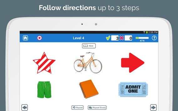 Advanced Comprehension Lite screenshot 7