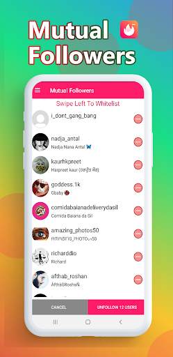 Follow Unfollow Users for instagram screenshot 4