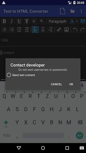 Text to HTML Converter 7 تصوير الشاشة