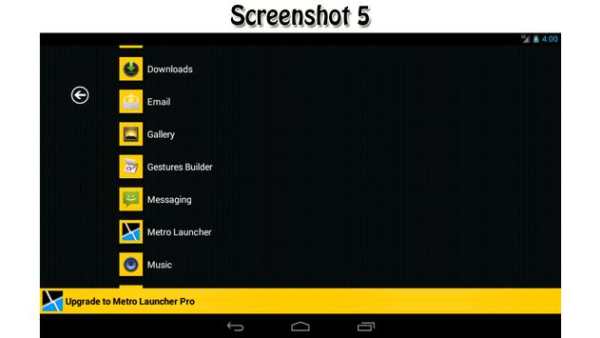 Metro Launcher screenshot 13