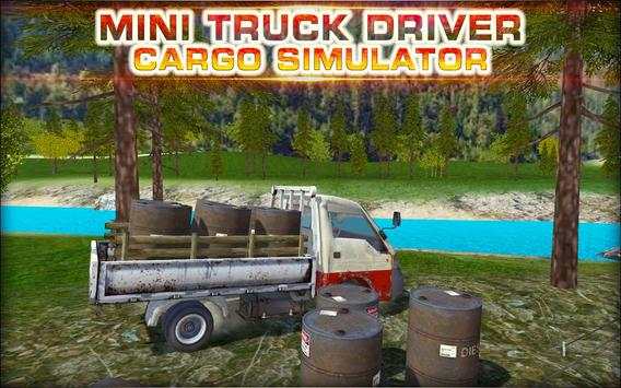 Mini Truck Driver Cargo Simulator स्क्रीनशॉट 8