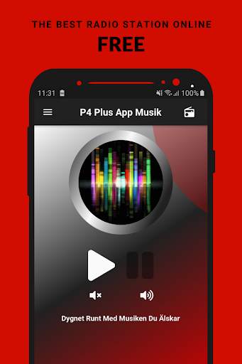 P4 Plus App Musik Sveriges Radio FM SE Free Online screenshot 1