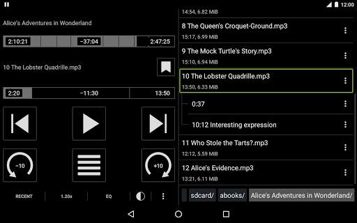 Simple Audiobook Player screenshot 6