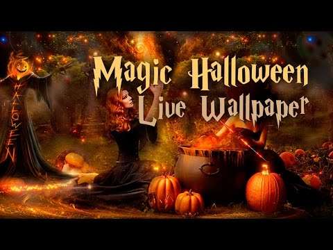 Magic Halloween Free Live Wallpaper screenshot 2
