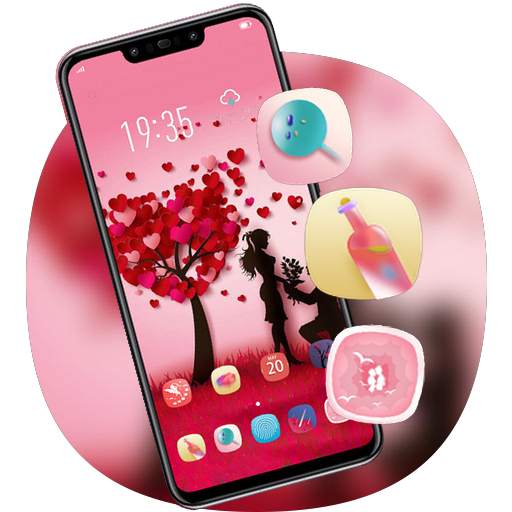 love pink romantic tree pink theme Y21L 2.0.1