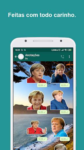 Figurinhas Angela Merkel screenshot 4