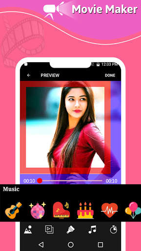 Slideshow Video Maker with Music स्क्रीनशॉट 4