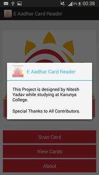E Aadhaar Card Reader screenshot 4