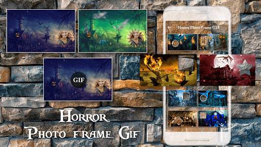 Horror Photo Frame Editor screenshot 1
